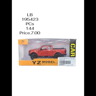 Alloy Car Model Col Mix (144 PCS) wholesale