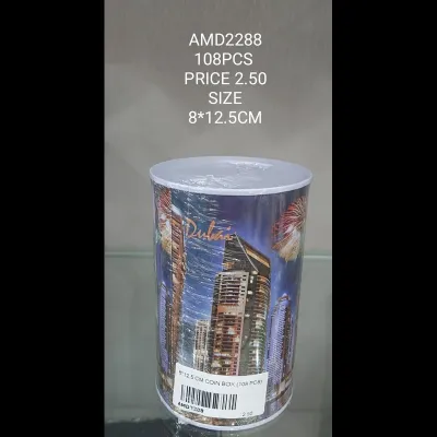 8*12.5 CM Coin Box (108 PCS) wholesale