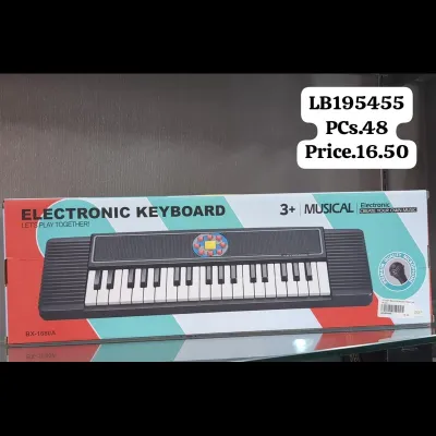 37 Key Black Music+mic (48 PCS) wholesale