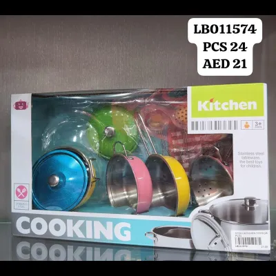 Steel Kitchen Toys (24 PCS) wholesale