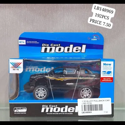 1:32 Alloy Pullback Car (192 PCS) wholesale