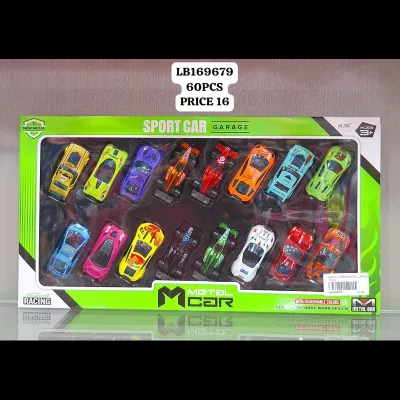 Metal Free Wheel Car (60 PCS) wholesale