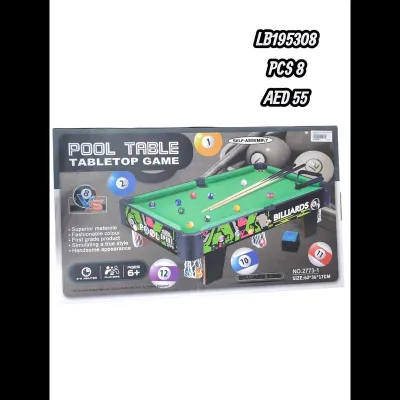 Wooden Billiards Table (8 PCS) wholesale
