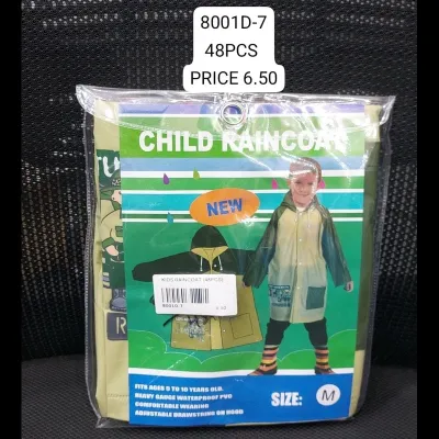 Kids Raincoat (48 PCS) wholesale