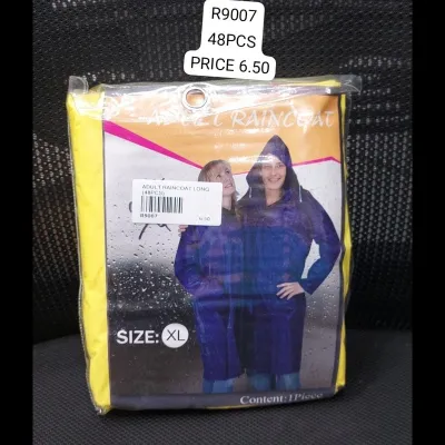 Adult Raincoat Long (48 PCS) wholesale