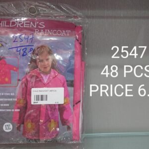 KIDS RAINCOAT BUTTERFLY (48PCS)