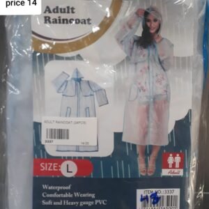 ADULT RAINCOAT (24PCS)
