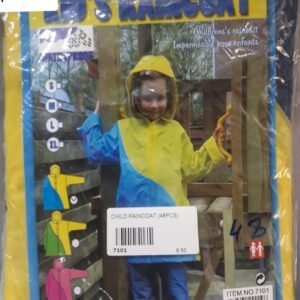 KIDS RAINCOAT (48PCS)