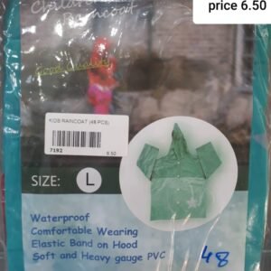 KIDS RAINCOAT (48 PCS)