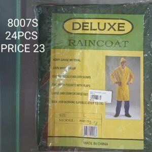 ADULT RAINCOAT LONG (24PCS)