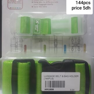 LUGGAGE BELT & BAG HOLDER (144PCS)