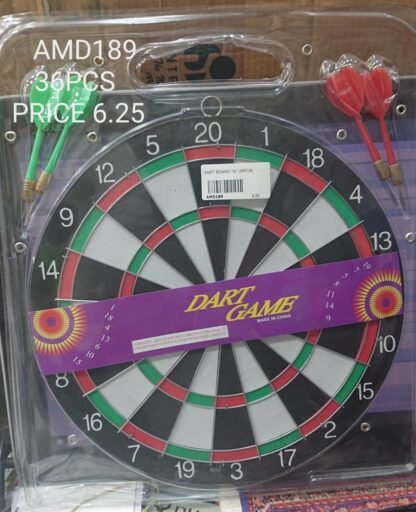 DART BOARD 12" (36PCS)