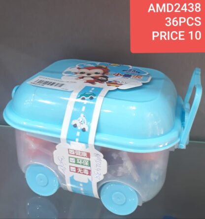5012 # PLAYDOUGH (36 PCS)