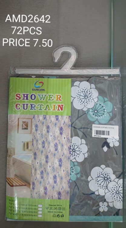 SHOWER CURTAIN (72 PCS)