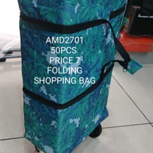 FOLDING SHOPPING BAG (50 PCS)