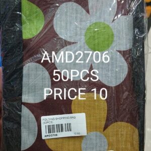 FOLDING SHOPPING BAG (50PCS)