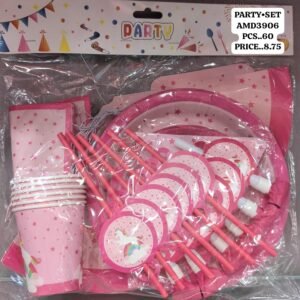 PARTY SET (60 PCS)