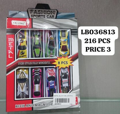 METAL ALLOY CAR (216 PCS)