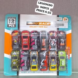 METAL FREE WHEEL CAR (96 PCS)