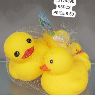 SOFT RUBBER DUCK (96 PCS)