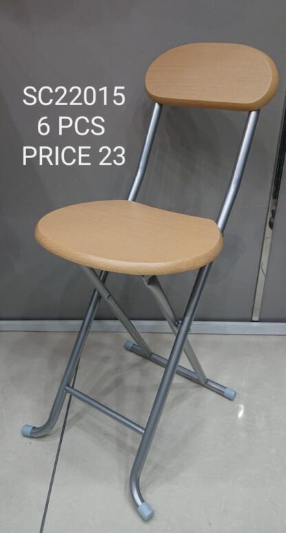 FOLDING CHAIR WDN (6PCS)
