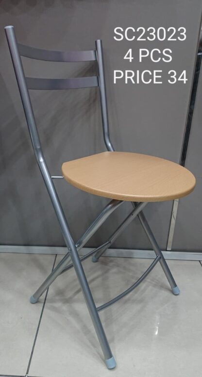 FOLDING CHAIR WDN (4PCS)
