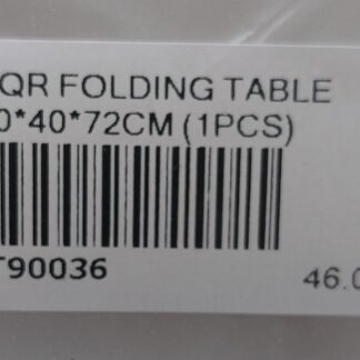 SQR FOLDING TABLE 70*40*72CM (1PCS)