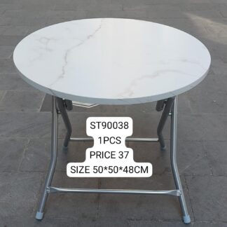 ROUND FOLD TABLE 50*50*48CM (1PCS)