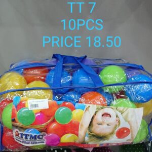 BALL SET 7.5CM 50p BAG(10 PCS)