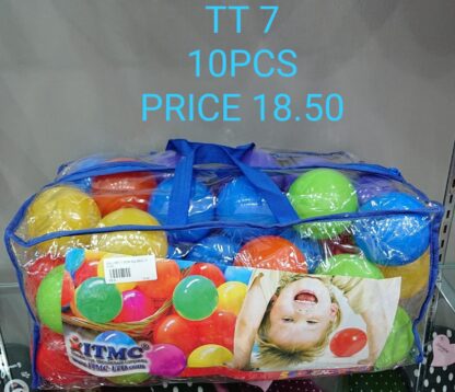 BALL SET 7.5CM 50p BAG(10 PCS)